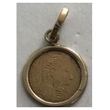 1865 Gold Mexico Peso