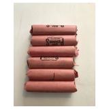 (6) Rolls of (50) Wheat Cents
