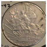 1913 Mexico 1 Peso Silver Round