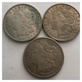 1921-P/D/S Morgan Dollars