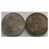 1921-P & 1921-D Morgan Dollars