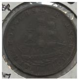 1841 Webster Credit Hard Times Token
