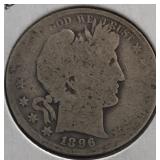 1896-O Barber Half