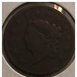 1833 Coronet Head Large Cent