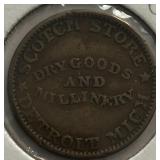 Campbell Linn Co. Civil War Token