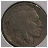 1913-D Type 2 Buffalo Nickel