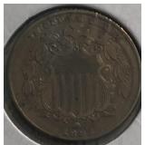 1883 Shield Nickel