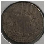 1873 Shield Nickel