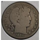 1904-S Barber Half
