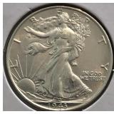 1943 Walking Liberty Half Dollar