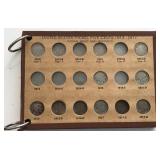 Partial Buffalo Nickel Set