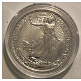 2020 Britannia 1-Oz Silver Round