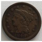 1849 Large Cent