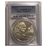 1999-D PR69 Dolley Madison Silver Dollar