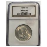 1950-D Franklin Half