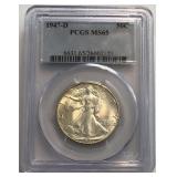 1947-D Walking Liberty Half