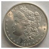 1887 Morgan Dollar