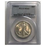 1944-S Walking Liberty Half