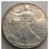2001 American Silver Eagle