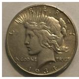1934-S Peace Dollar