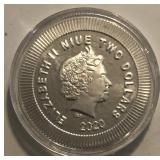 2020 AOE 1-Oz Silver Round