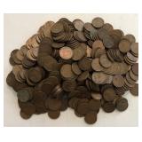 (500) Wheat Cents