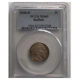 1938-D MS65 Buffalo Nickel