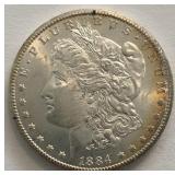 1884-CC Morgan Dollar