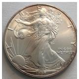 1997 American Silver Eagle