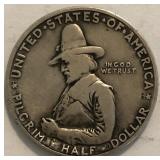 1920 Pilgrim Tercentenary Comm Half