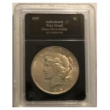 1925 Peace Dollar