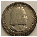 1893 Columbian Exposition Comm Half Dollar