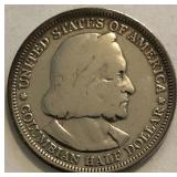 1892 Columbian Exposition Comm Half Dollar
