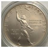 2006 UNC Ben Franklin Comm Silver Dollar