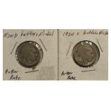 1920-D/S Buffalo Nickels