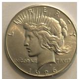 1926 Peace Dollar