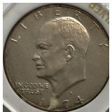 1974-S Eisenhower Silver Dollar