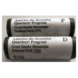 2014 ATB Smoky Mountains Rolls of Quarters