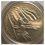 2012 Star Spangled Banner UNC Comm Silver Dollar