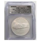 2006-S MS70 ï¿½Old Mintï¿½ Comm Silver Dollar