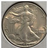 1942 Walking Liberty Half Dollar