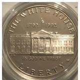 1992 Proof White House Ann Silver Dollar