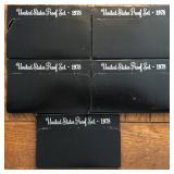(5) 1978 Proof Sets