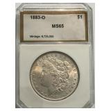 1883-O Morgan Dollar