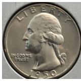 1950 MS64 Washington Quarter