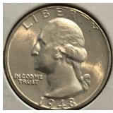 1948-D Washington Quarter