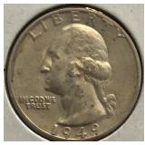 1949-D Washington Quarter