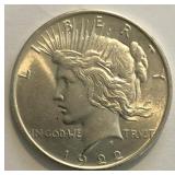 1922 Peace Dollar