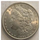 1891 Morgan Dollar