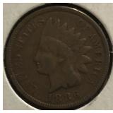 1886 Type 2 Indian Head Cent